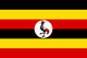 Uganda flag Uganda flag
